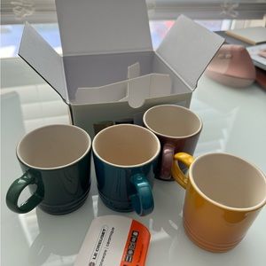NEW LE CREUSET ESPRESSO CUPS